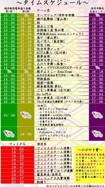 【速報】第72回 福井フェニックス祭りYOSAKOIイッチョライ<br/>